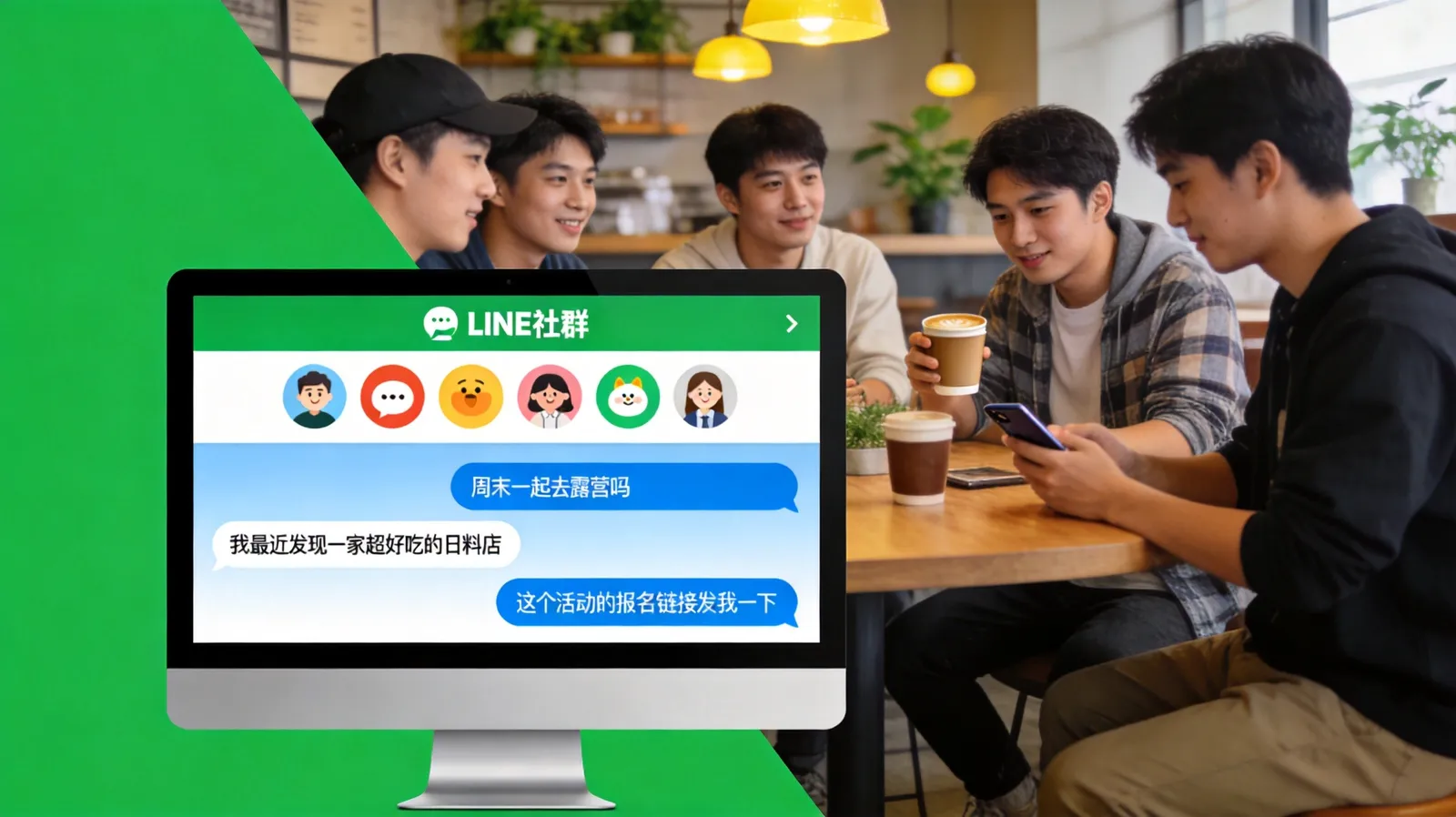 LINE电脑版社群功能